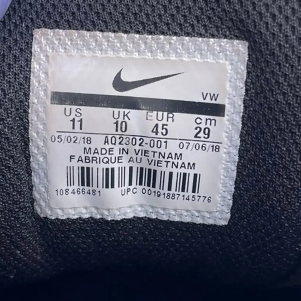 Mens Nike Vapor Pro Spikeless Golf Shoes Size 11 Black White